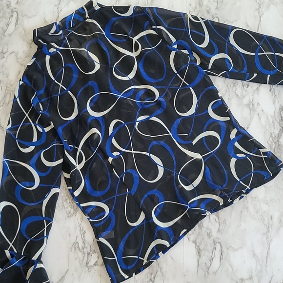 chaps button down blouse size small - Picture 6 of 6